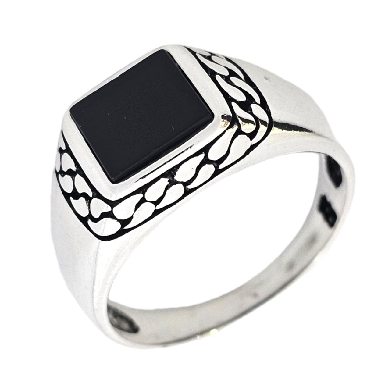 925 CUSTOM MADE ONYX RING