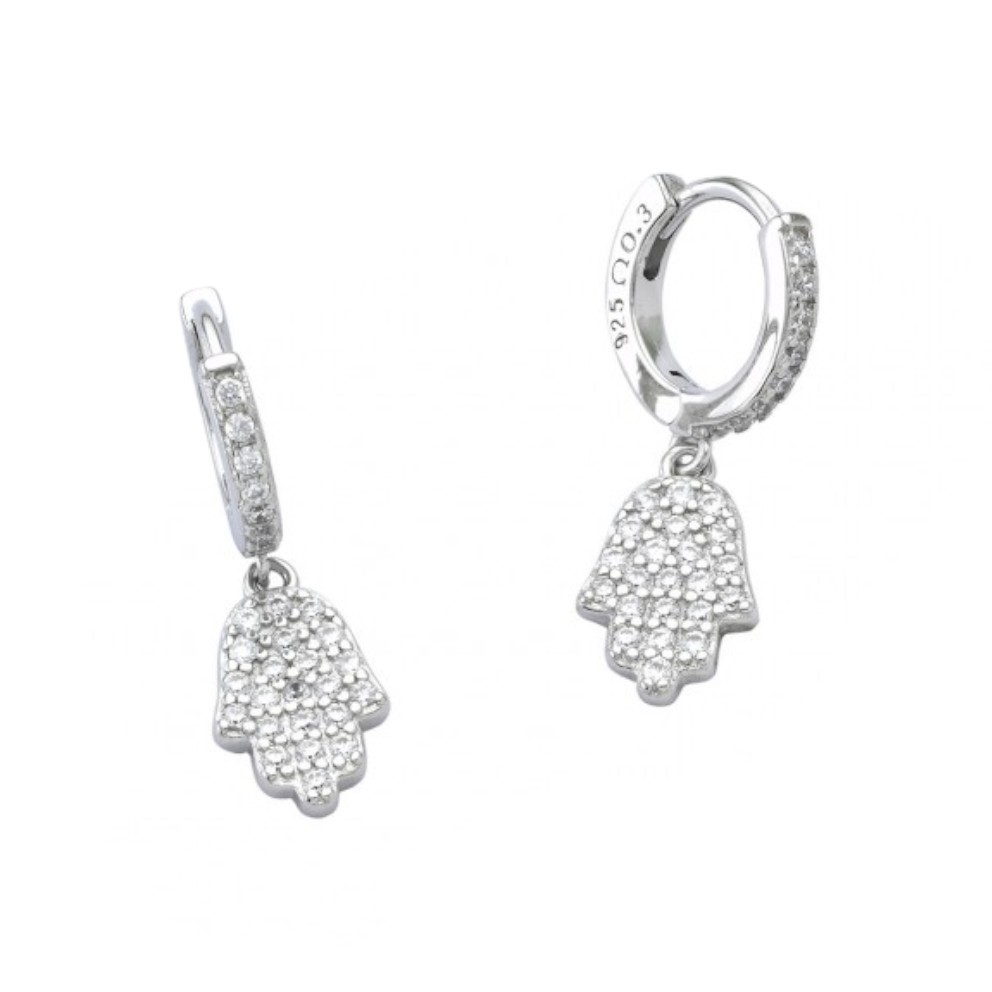 925 FATMA PALM EARRINGS