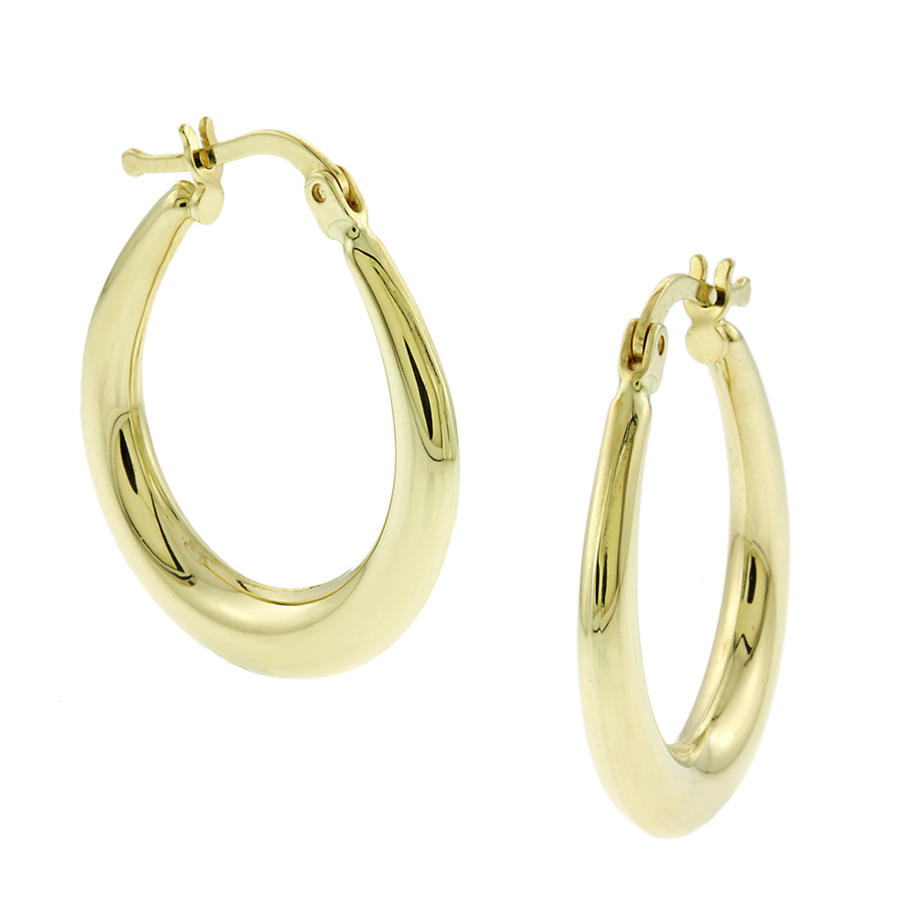 14K HOOP EARRINGS