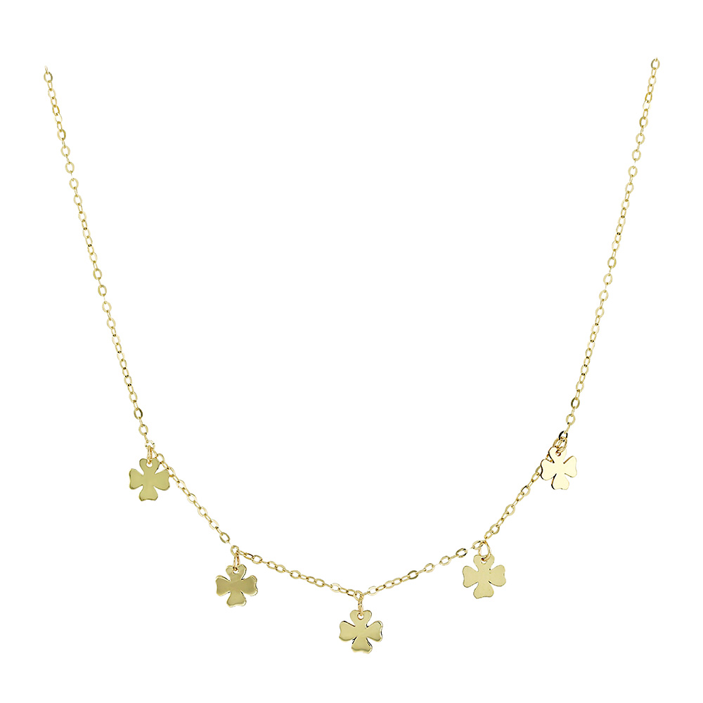 14K CROSS NECKLACE