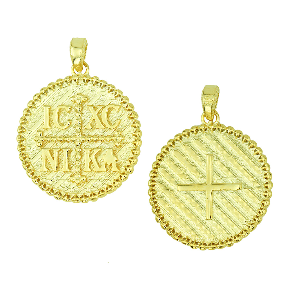 9K GOLD RELIGIOUS PENDANT