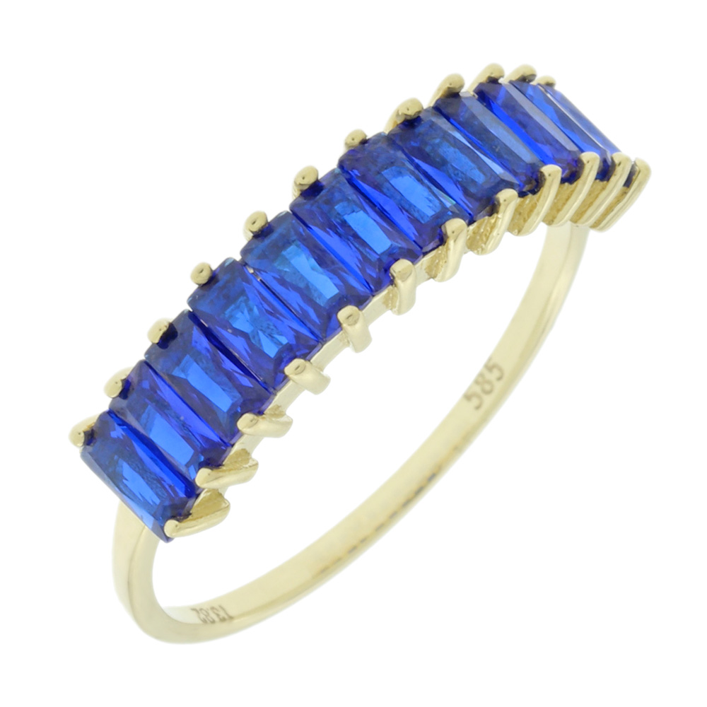 14K CUBIC ZIRCON RING