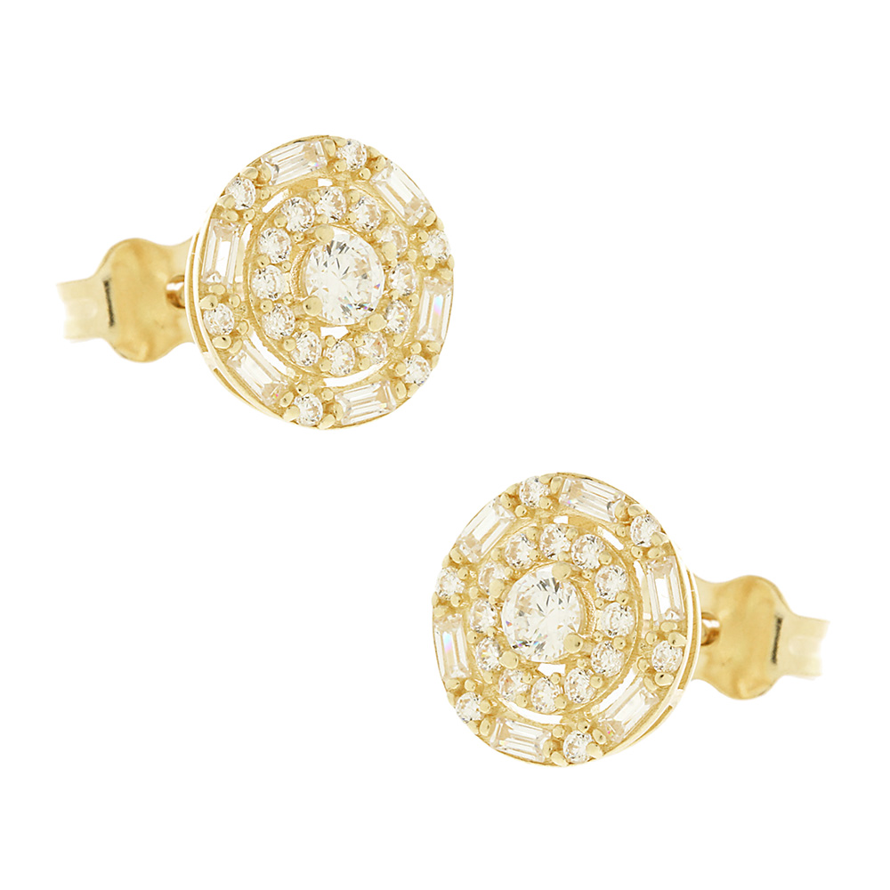 14K GOLD STAT EARRINGS