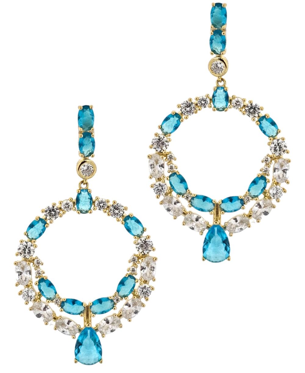 925 O SHAPED EARRINGS