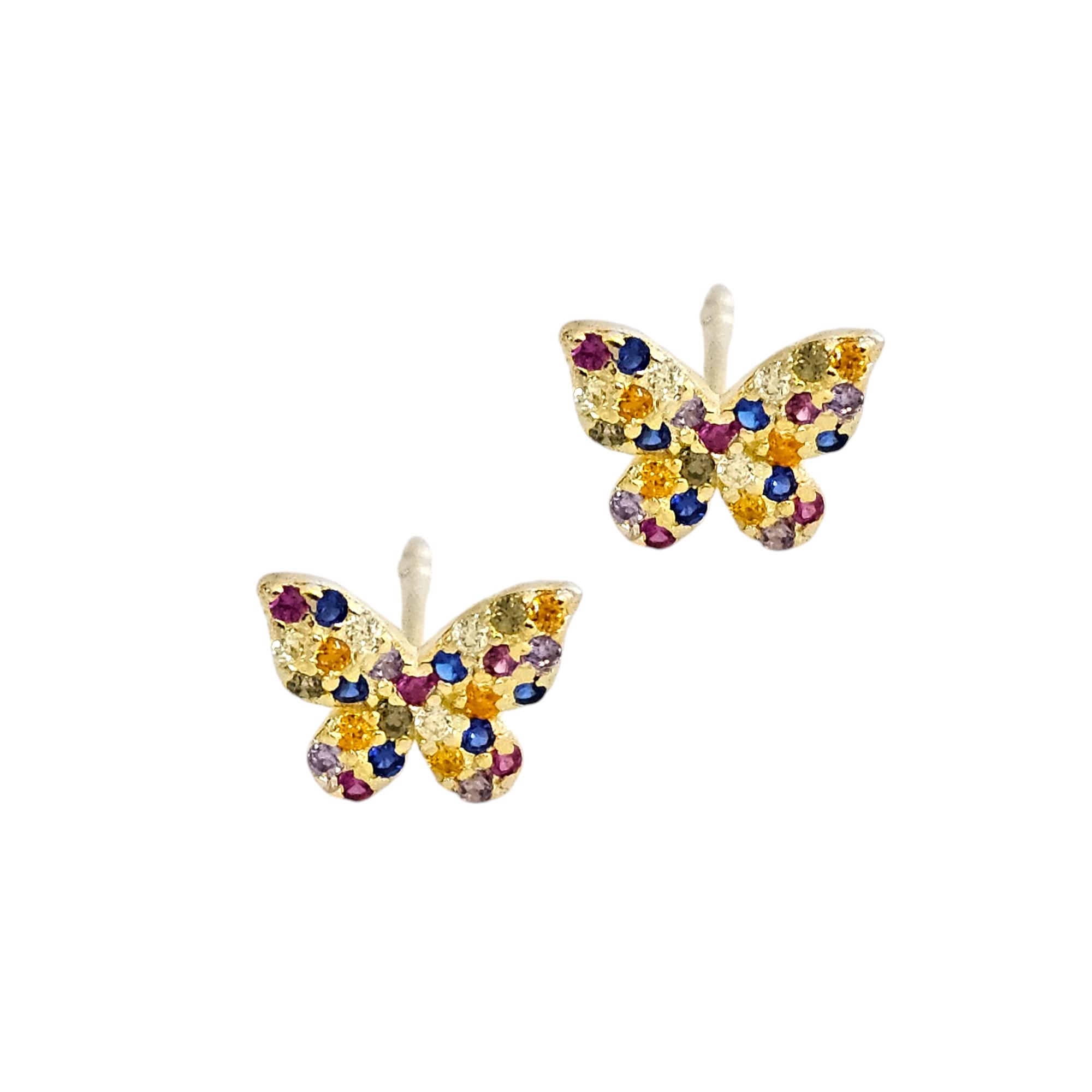 925 BUTTERFLY STAT EARRINGS