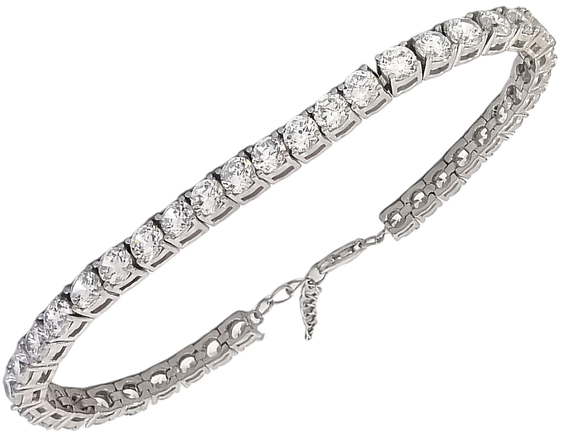 925 4.00MM TENNIS BRACELET
