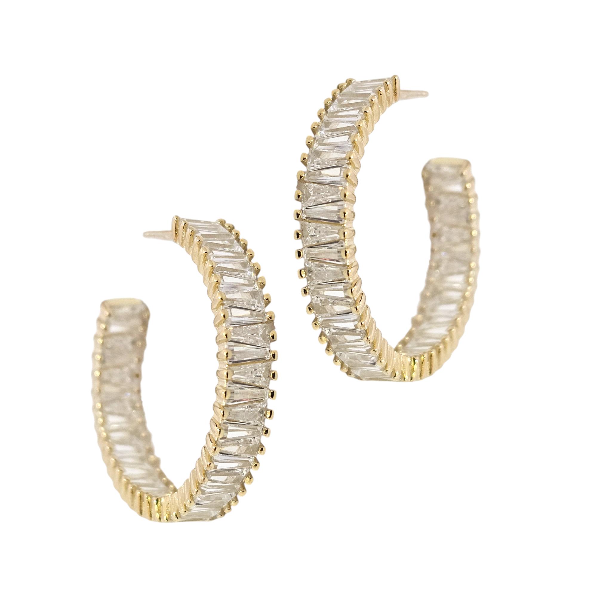 925 HOOP EARRINGS
