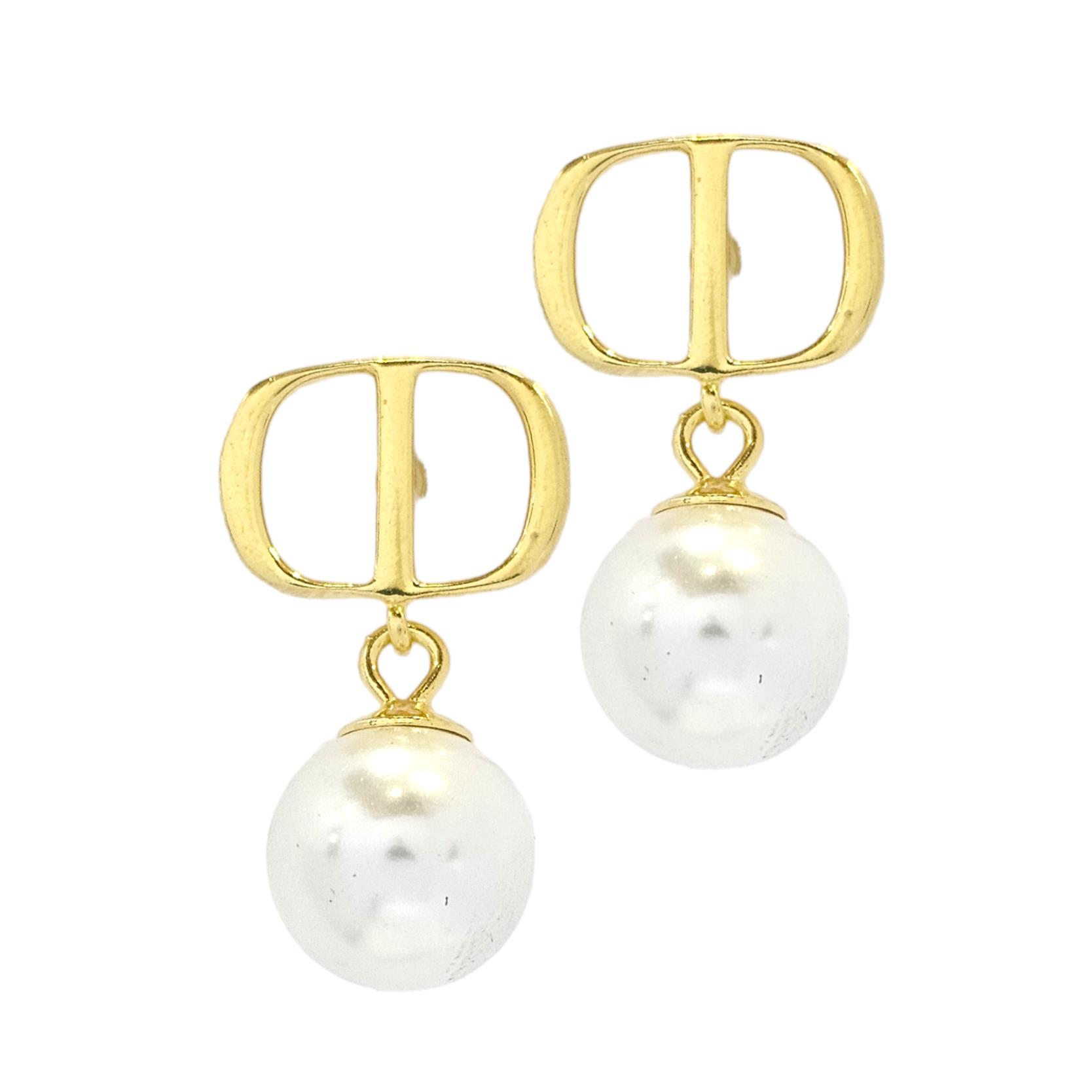 925 CUSTOM MADECHRISTIAN  DIOR EARRINGS