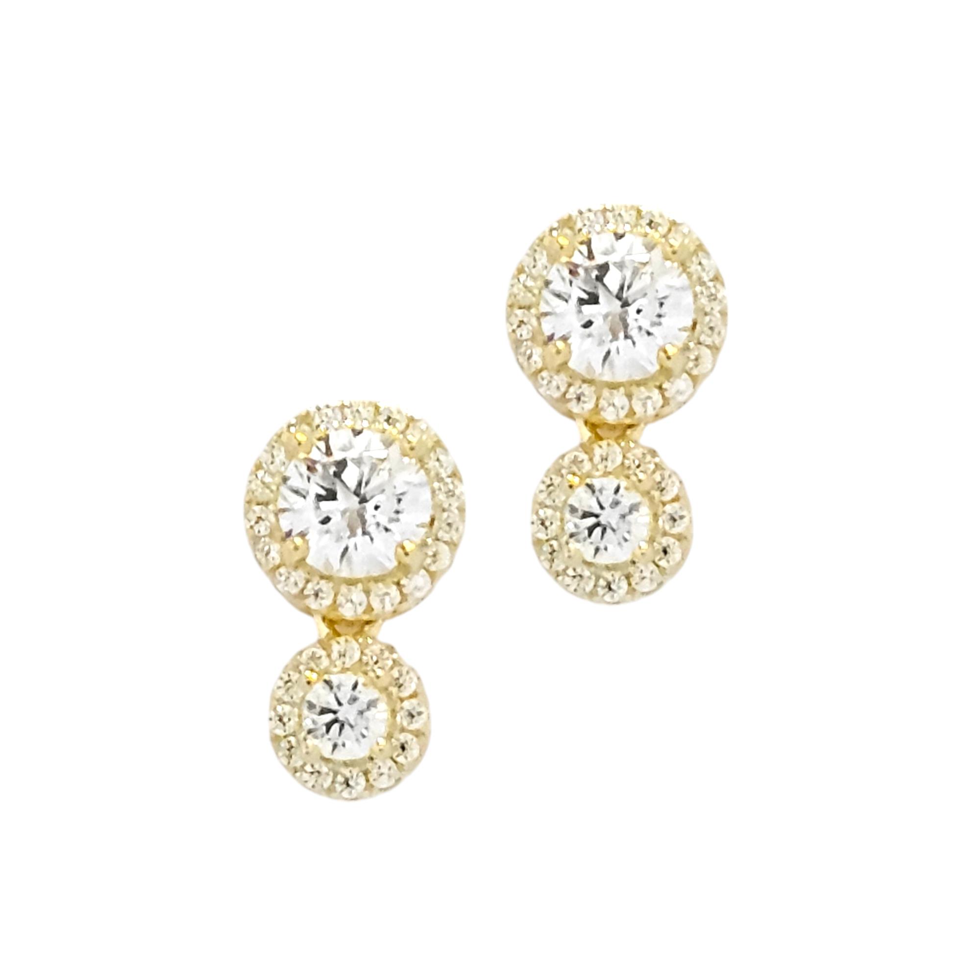925 SOLITAIRE EARRINGS