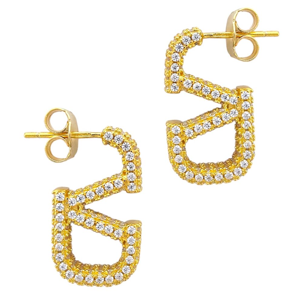 925 CUSTOM MADE CHRISTIAN DIOR EARRINGS