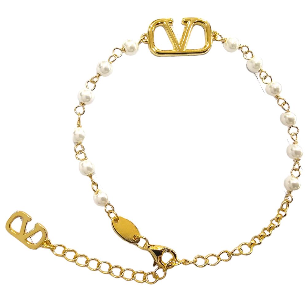 925 CUSTOM MADE CHRISTIAN DIOR PEARL BRACELET