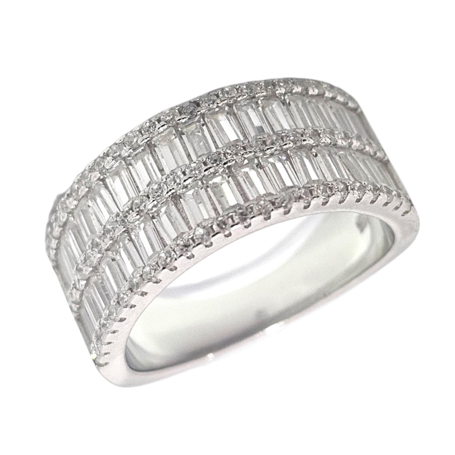 925 BAGUETTE RING