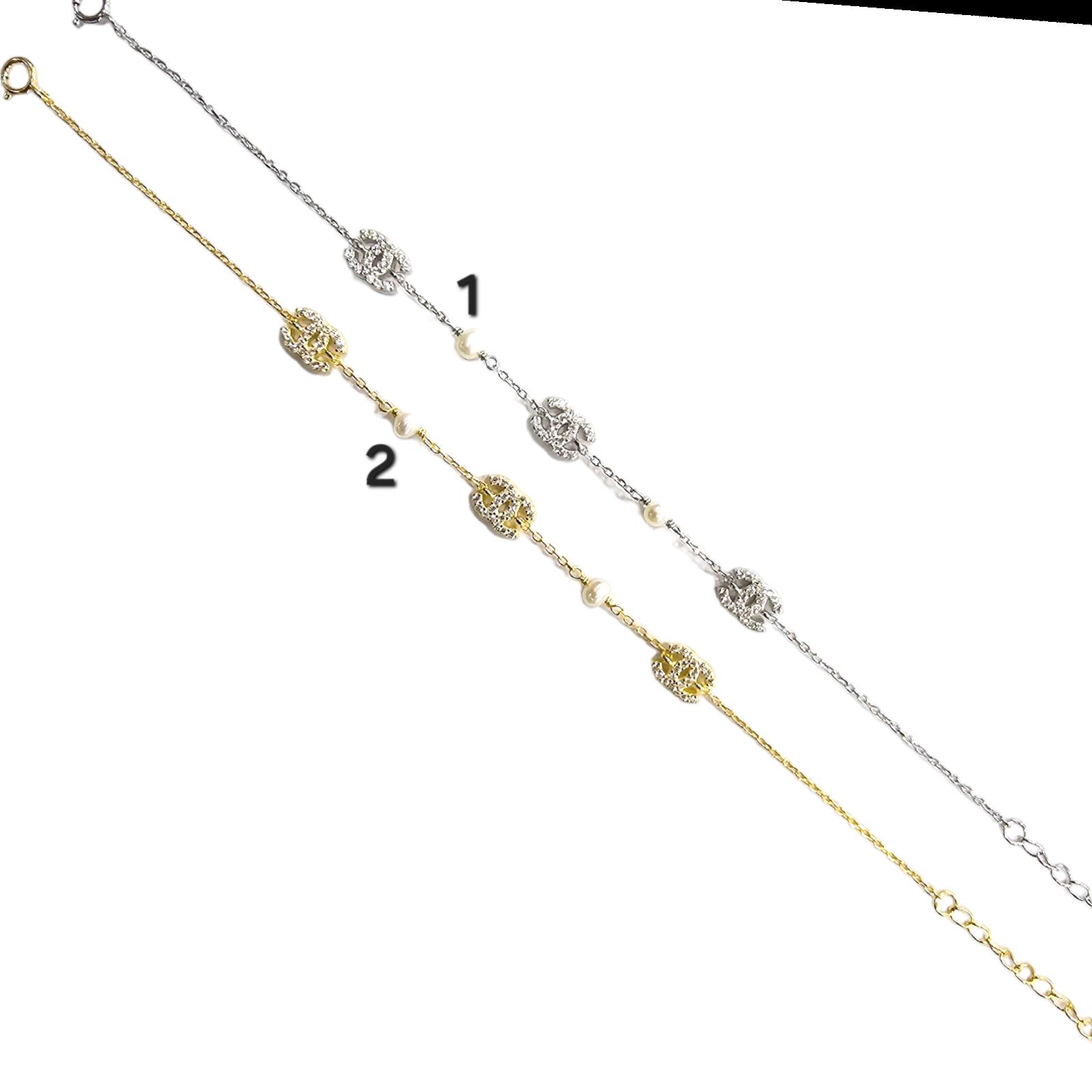 925 CUSTOM MADE CHANEL BRACELET