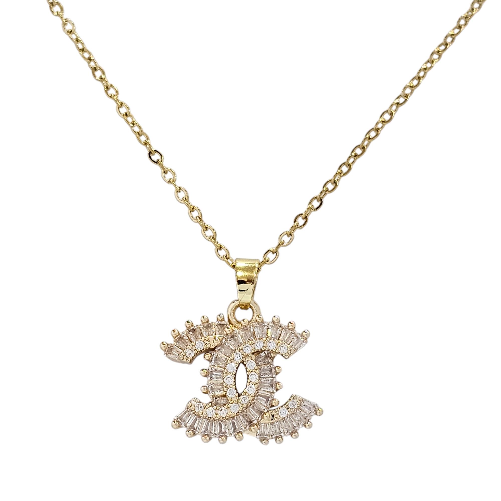 STAINLESS STEEL CHANEL NECKLACE