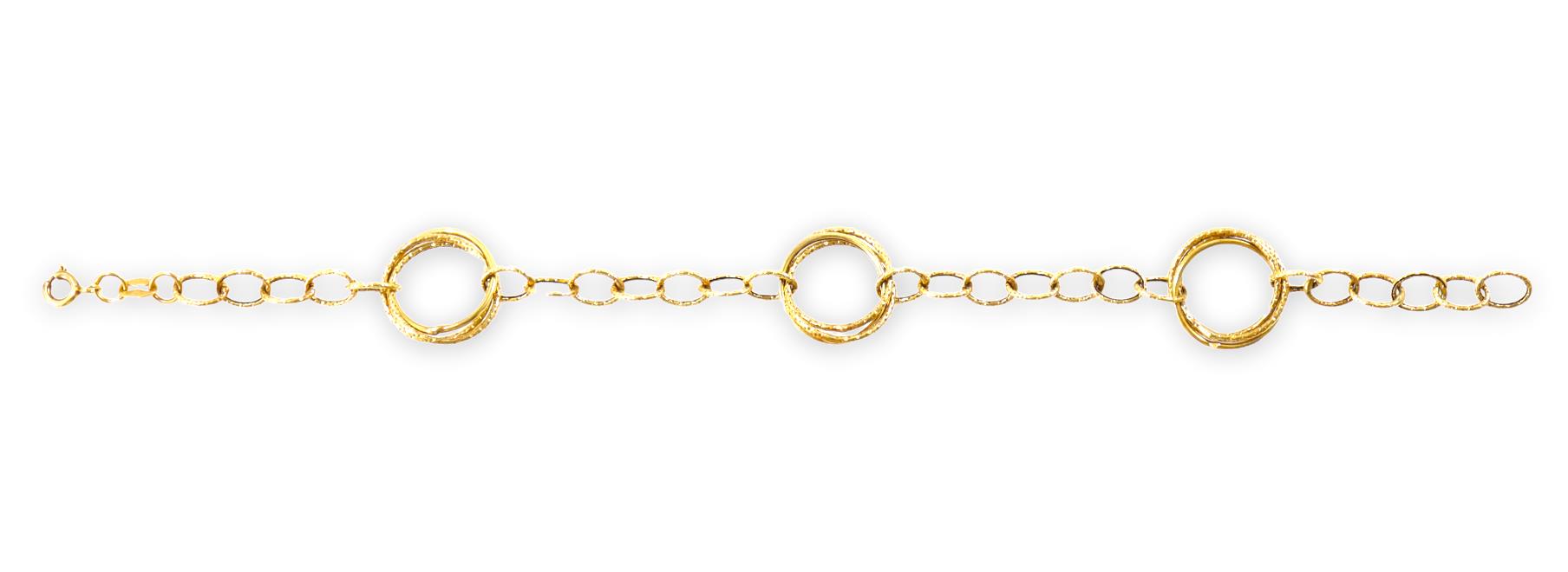 9K HOOP BRACELET