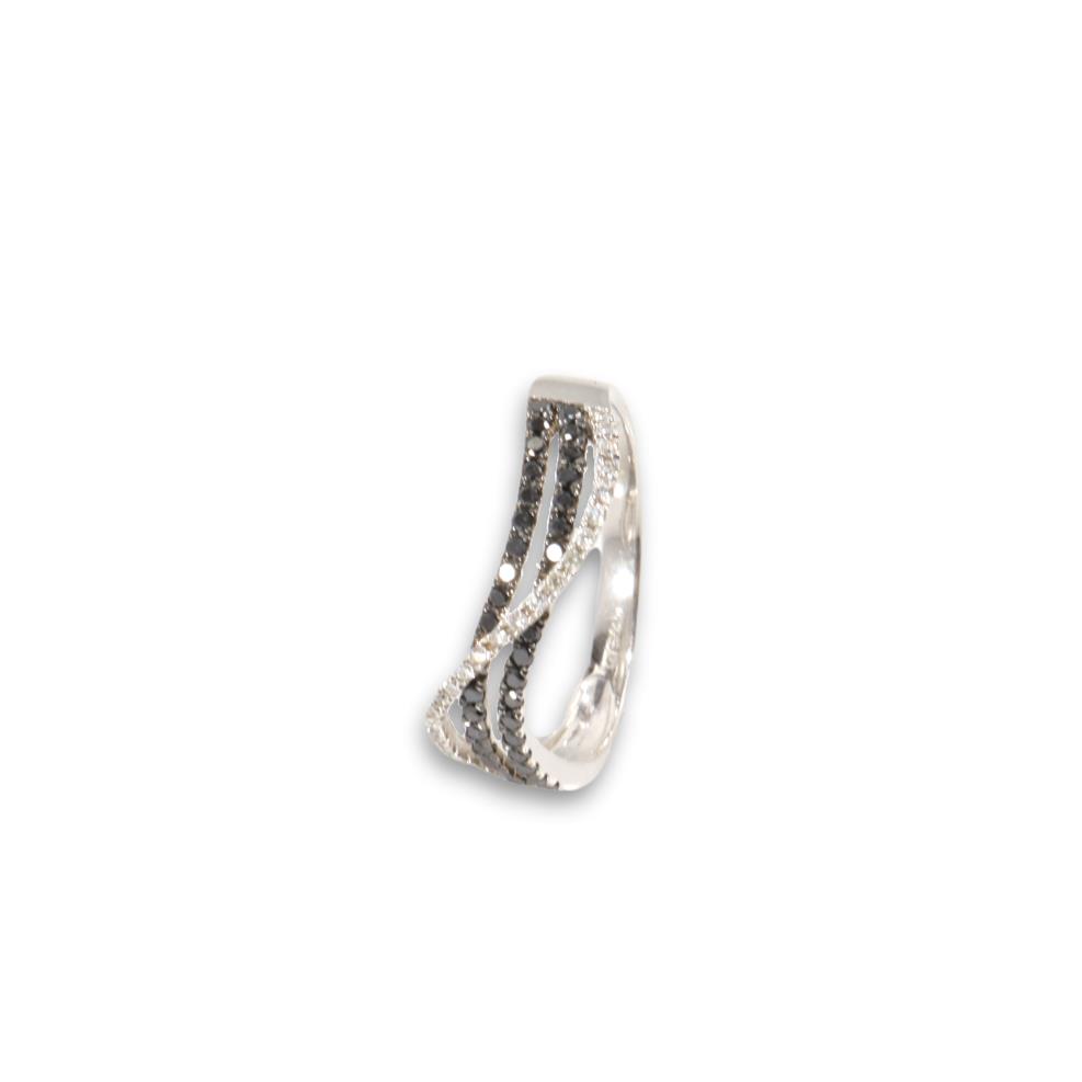 RING 0.08DIAMONDS0.19BL/