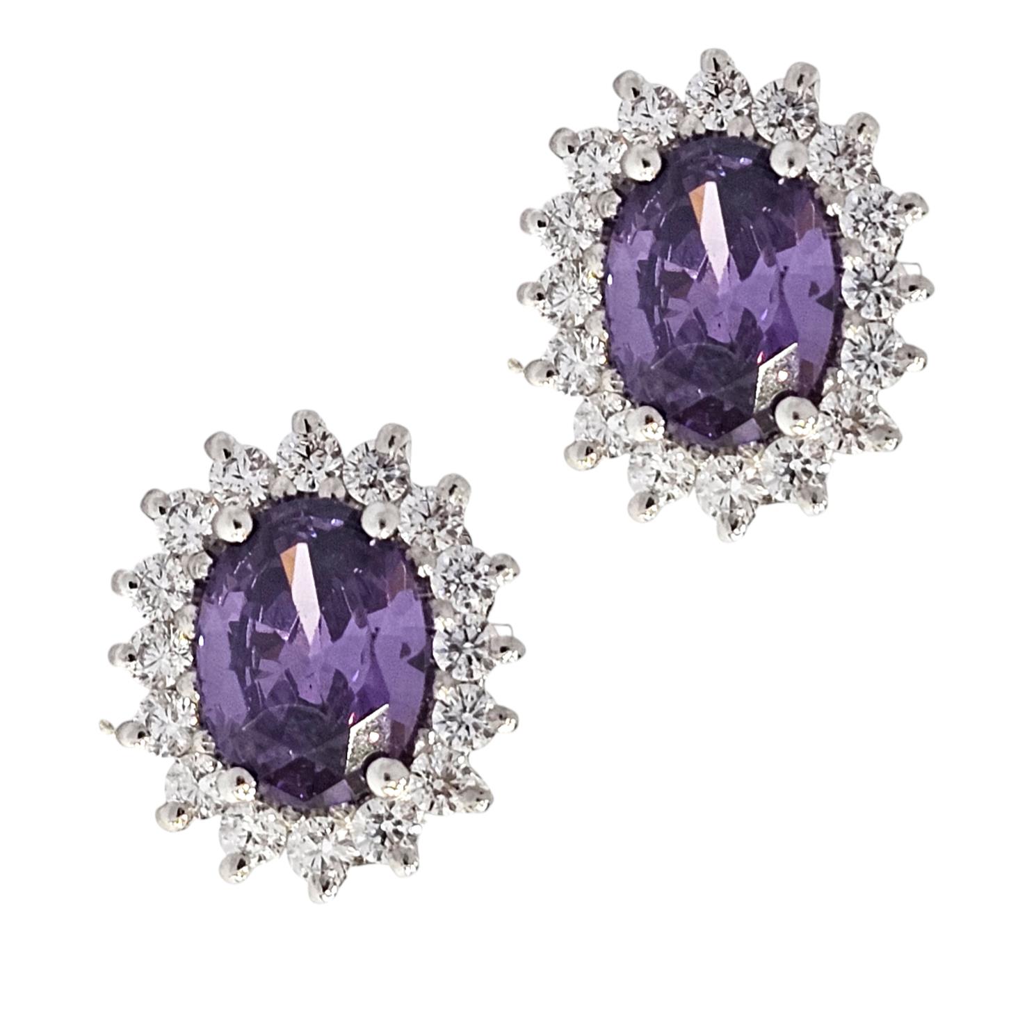 9K GOLD DIANE STYLE EARRINGS