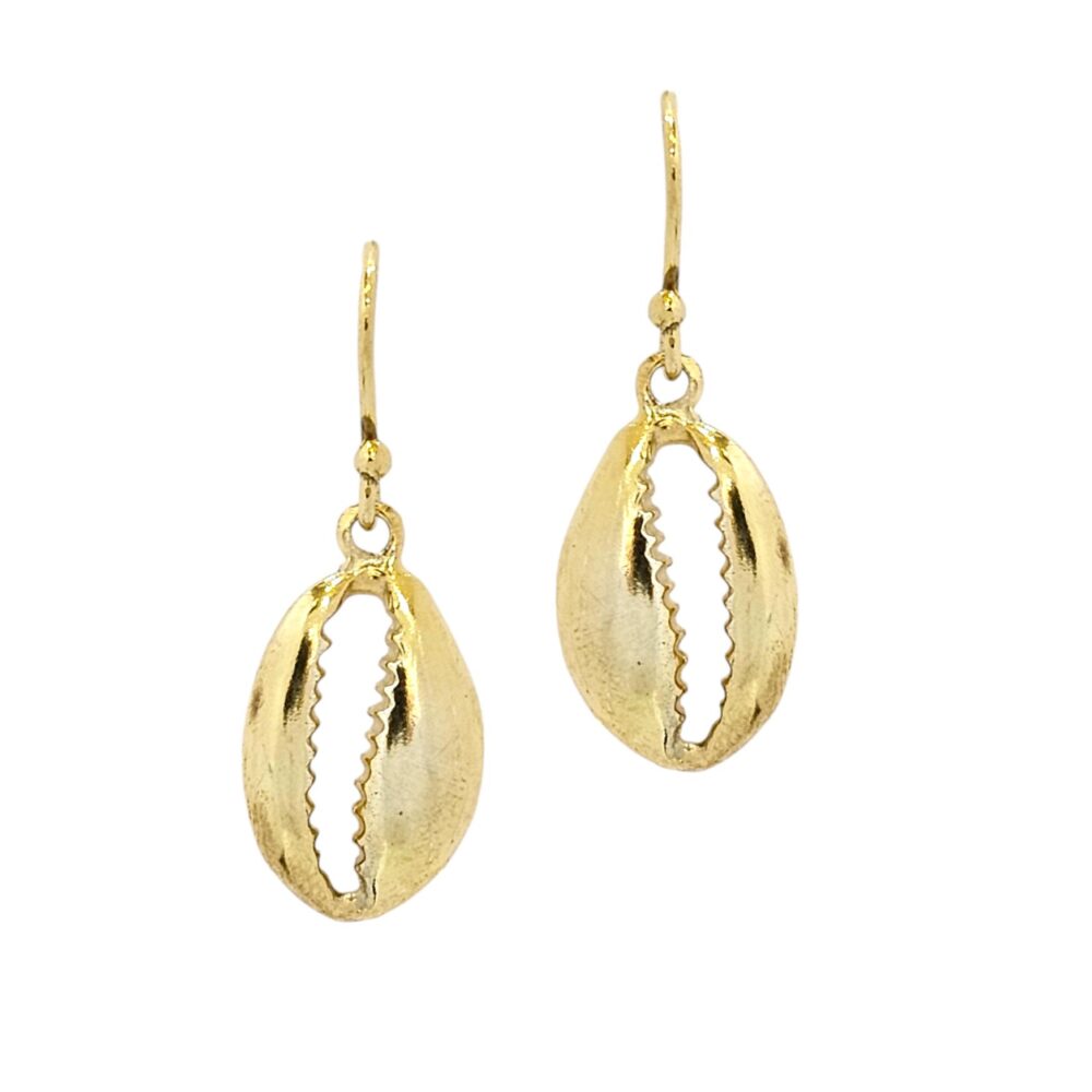 925 SEA SHELL HANGING EARRINGS