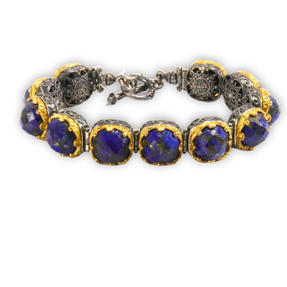 handmade lapis bracelet