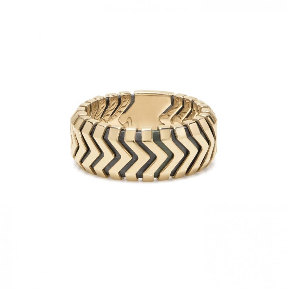 BARAKA CAGE RING 18K