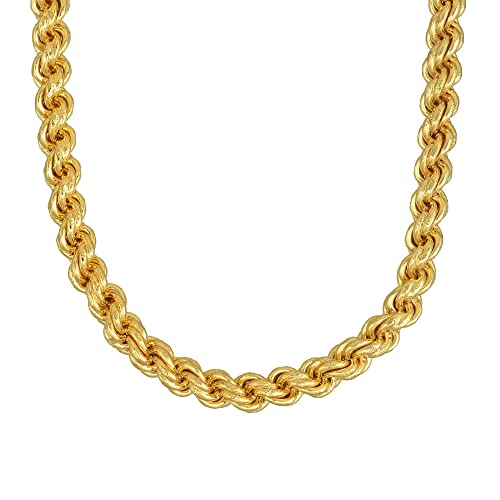 18K GOLD 60CM ROPE CHAIN