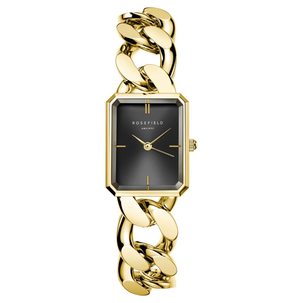 Rosefield Octagon XS Studio Black Gold