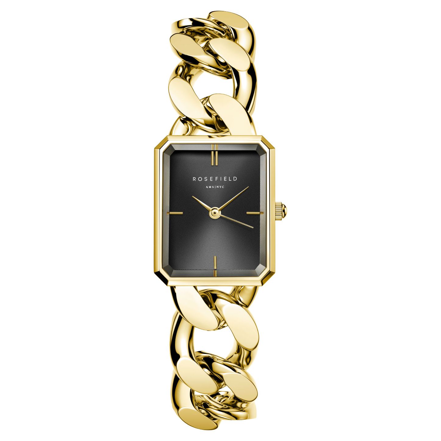 Rosefield Octagon XS Studio Black Gold