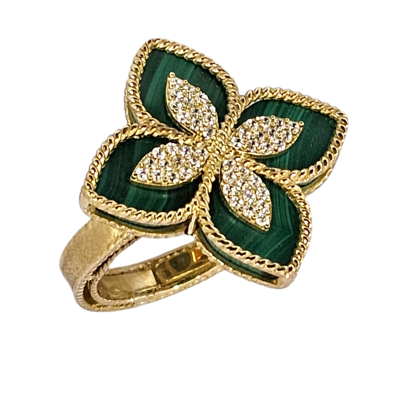 9K DOLD CUSTOM MADE ROBERTO COIN RING