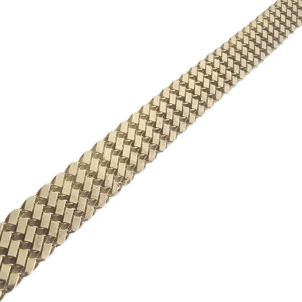 9K GOLD PLAIN BRACELET