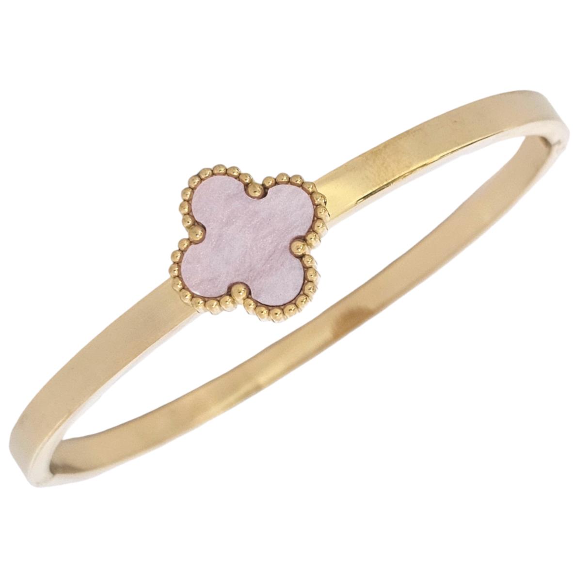 STAINLESS STEE VANCLEEF BANGLE BRACELET