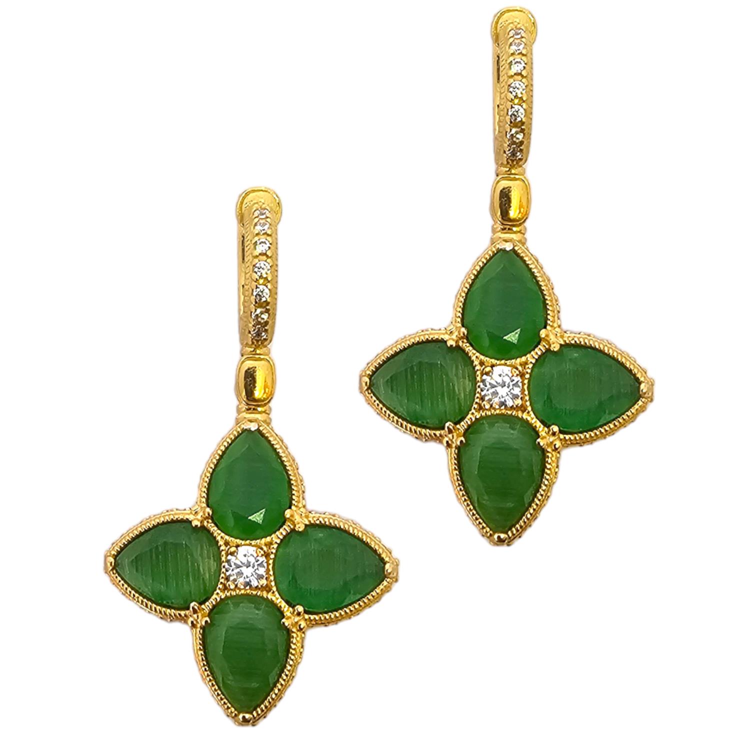 Earrings 925 with Swarovski Stones