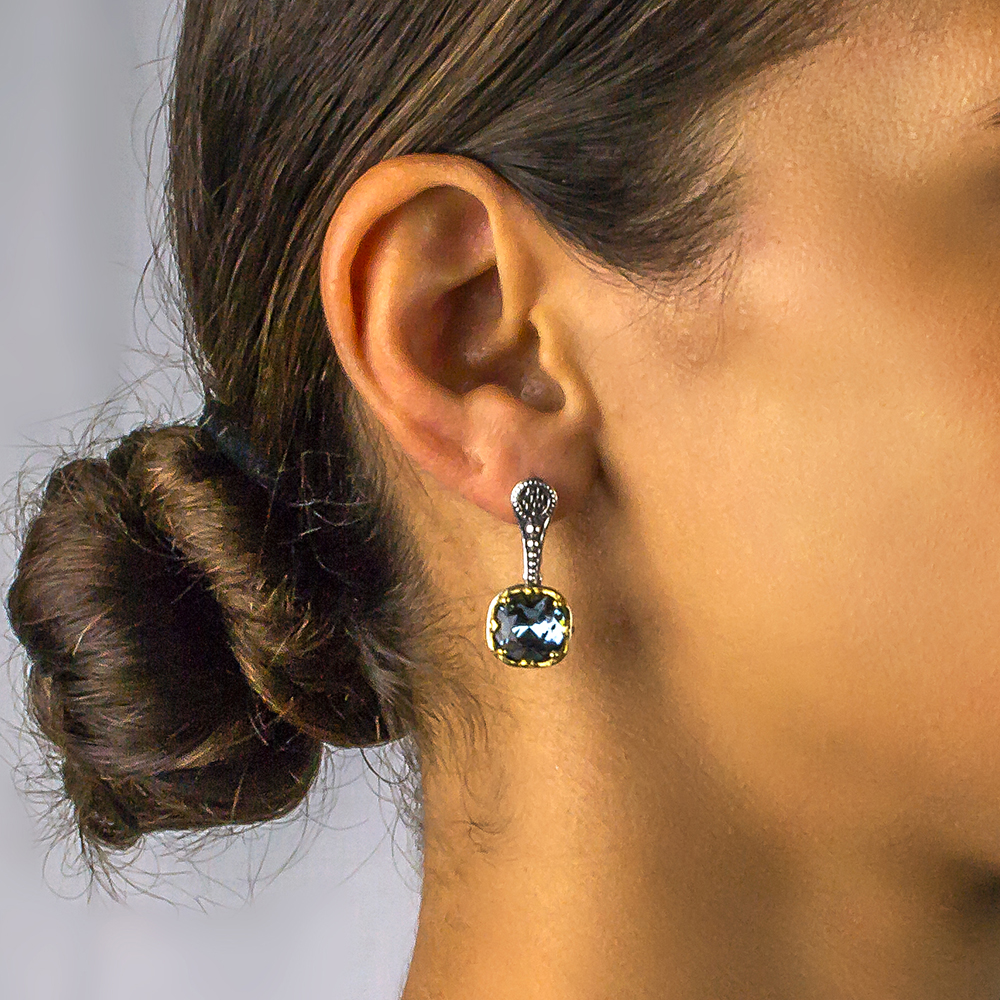 Earrings with Swarovski Crystals - Image 3