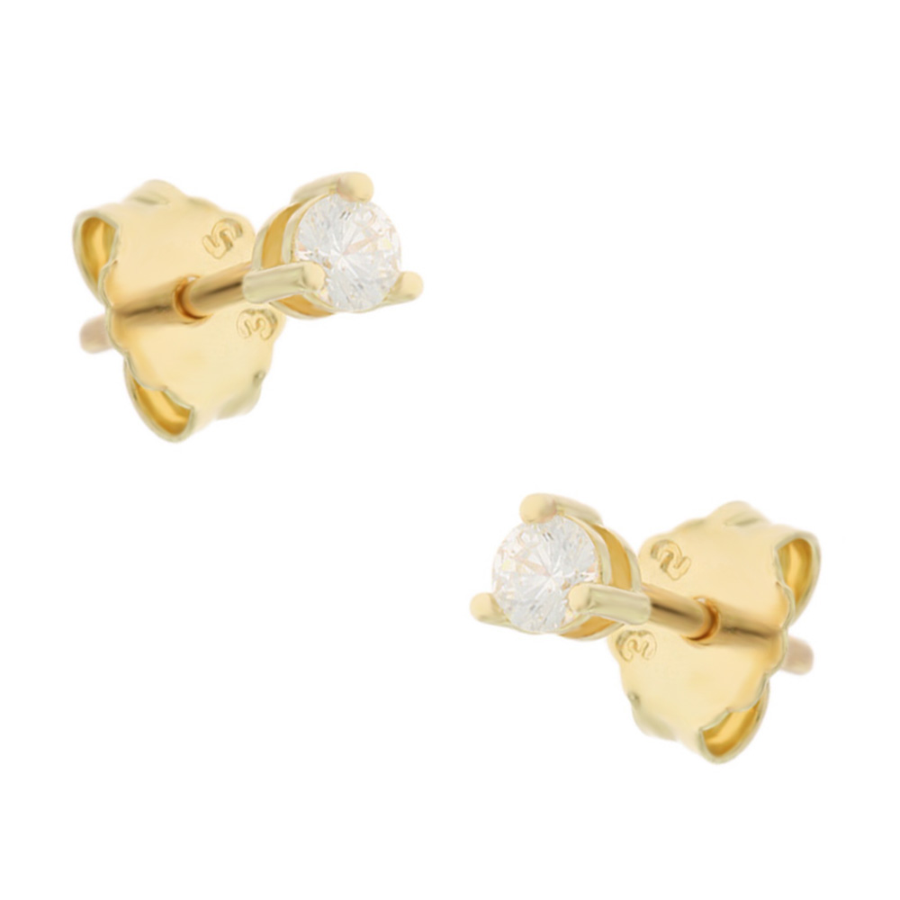 9K GOLD STATS EARRINGS