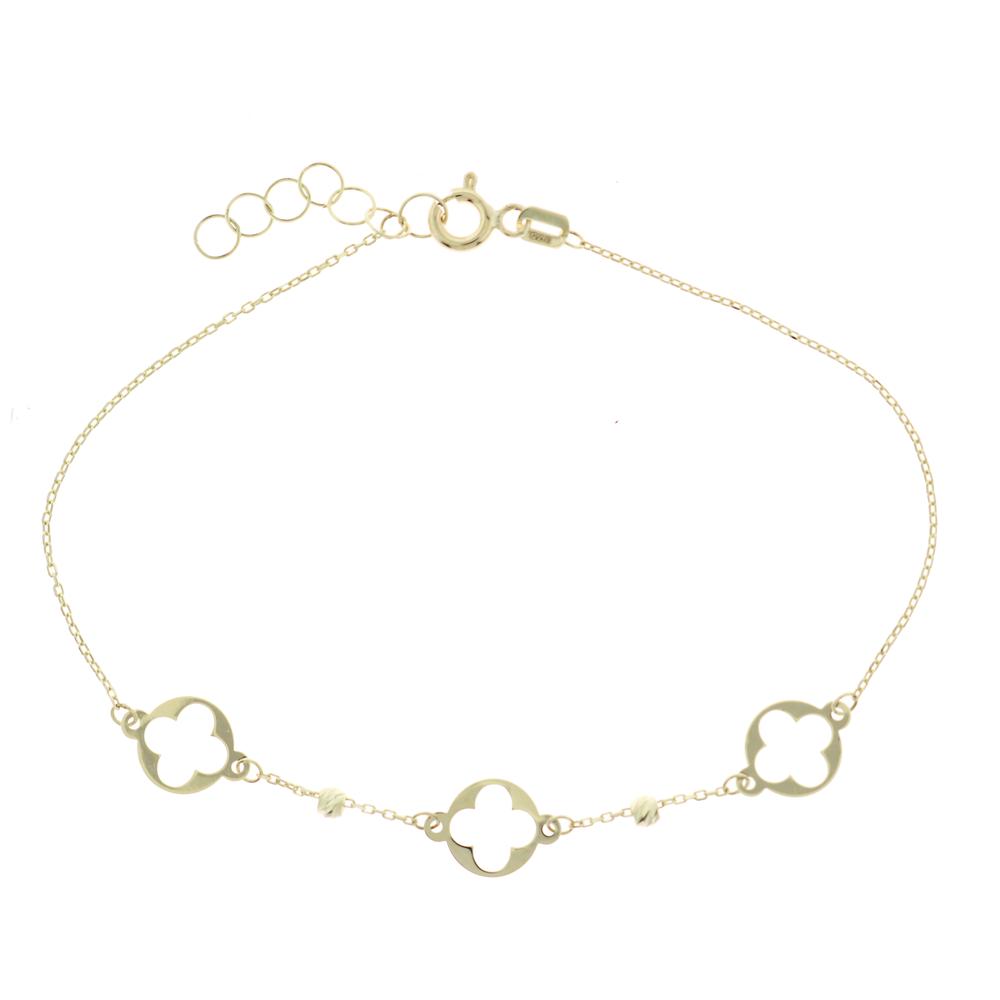 9K GOLD COSTOM MADE VANCLEEF BRACELET