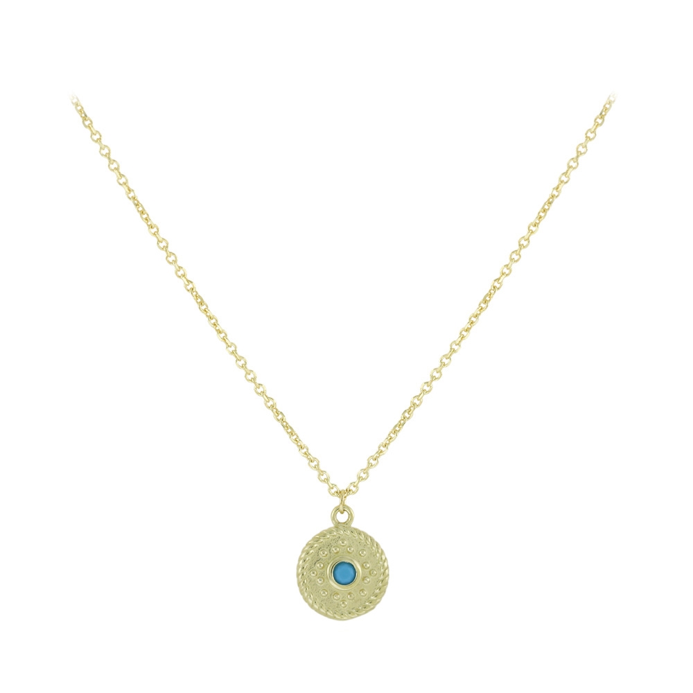 9K GOLD HANDMADE NECKLACE