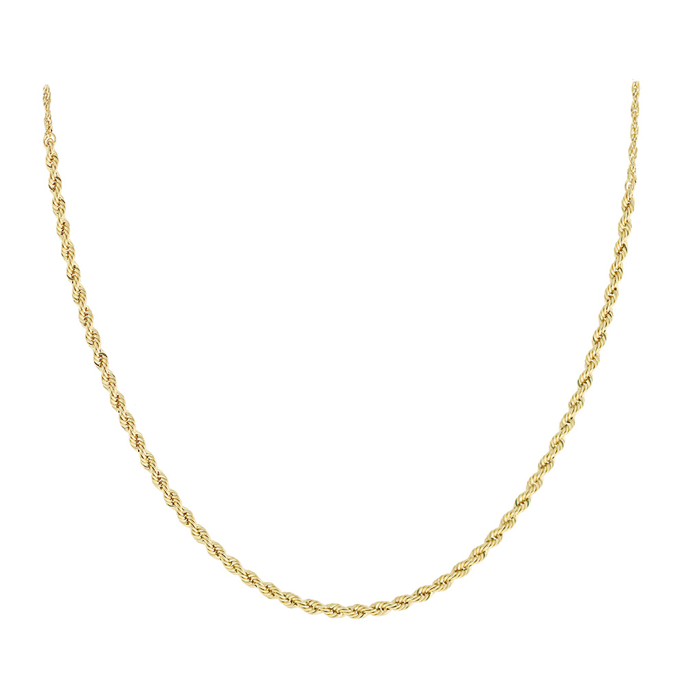 14K 45CM ROPE CHAIN