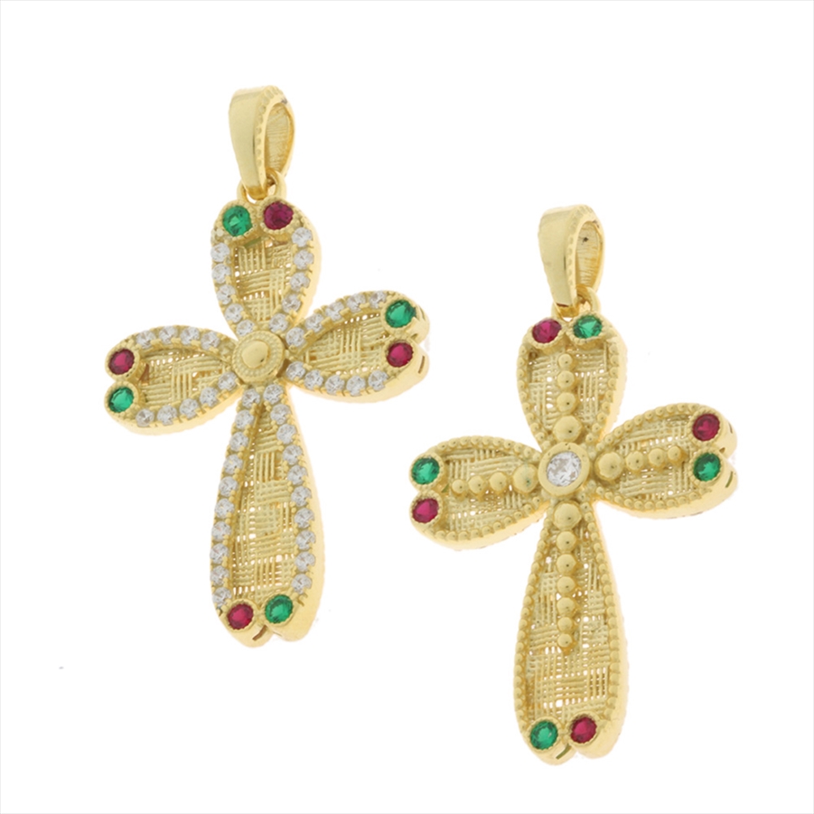 14K GOLD HANDMADE CROSS