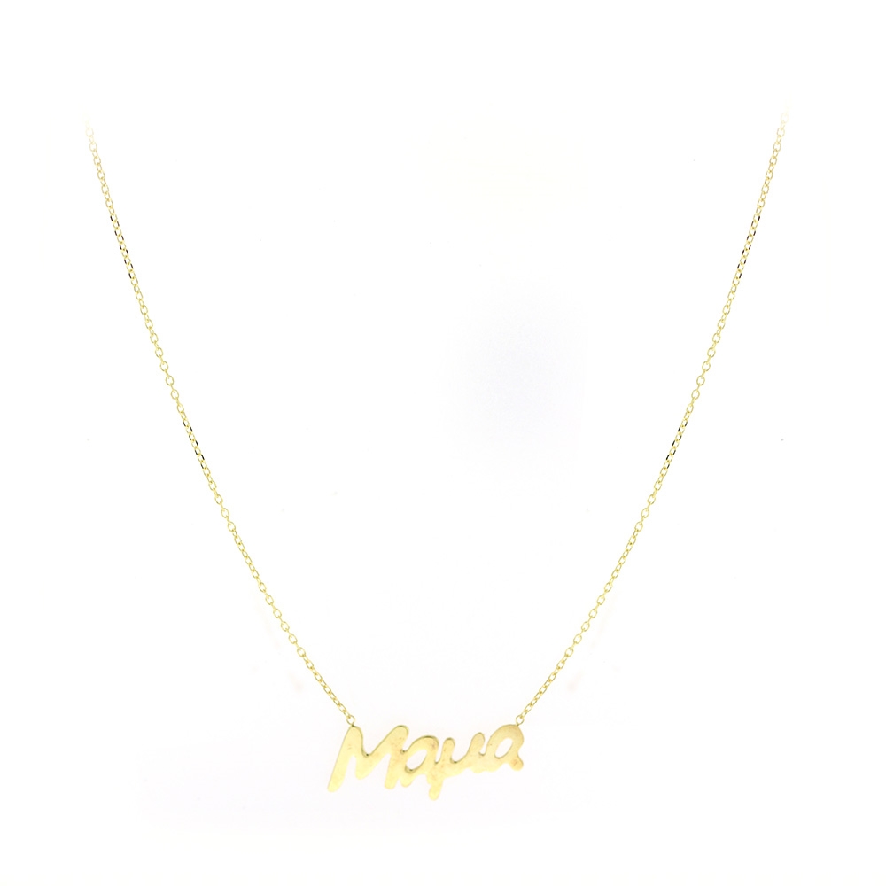9K GOLD MAMMA NECKLACE