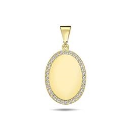 9K GOLD PLATE NECKLACE