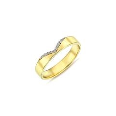 9K GOLD WEDDING BAND RING