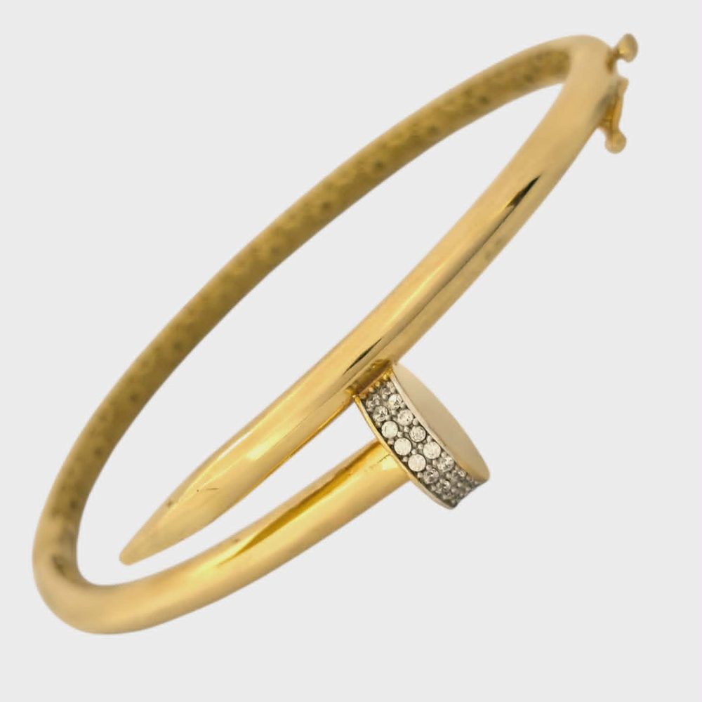 9K GOLD CARTIER BANGLE 8.8GR